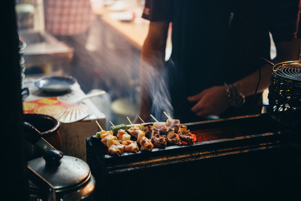 Yakitori las brochetas japonesas