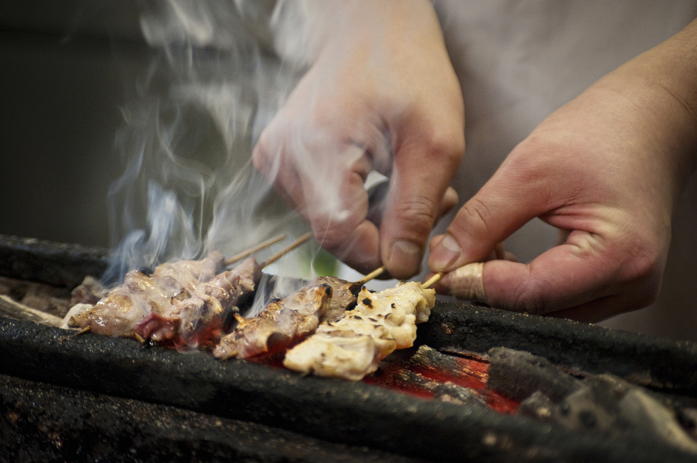 Yakitori las brochetas japonesas