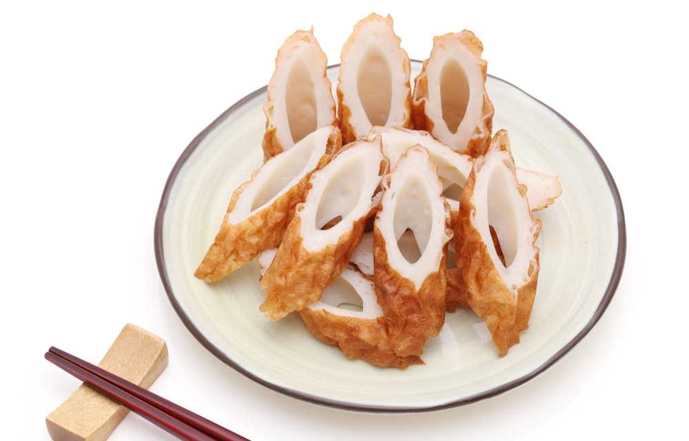 Kamaboko - alimentos japoneses con pasta de pescado