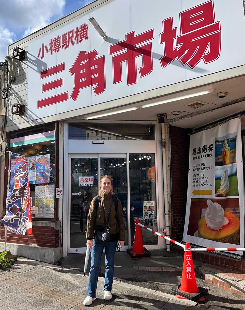 Mercado de pescado en Otaru (Sankaku Market)