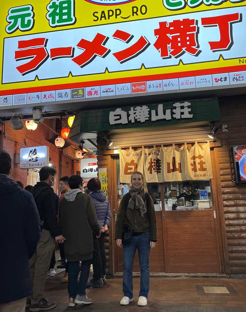 Sapporo Ramen Yokocho el callejón del ramen