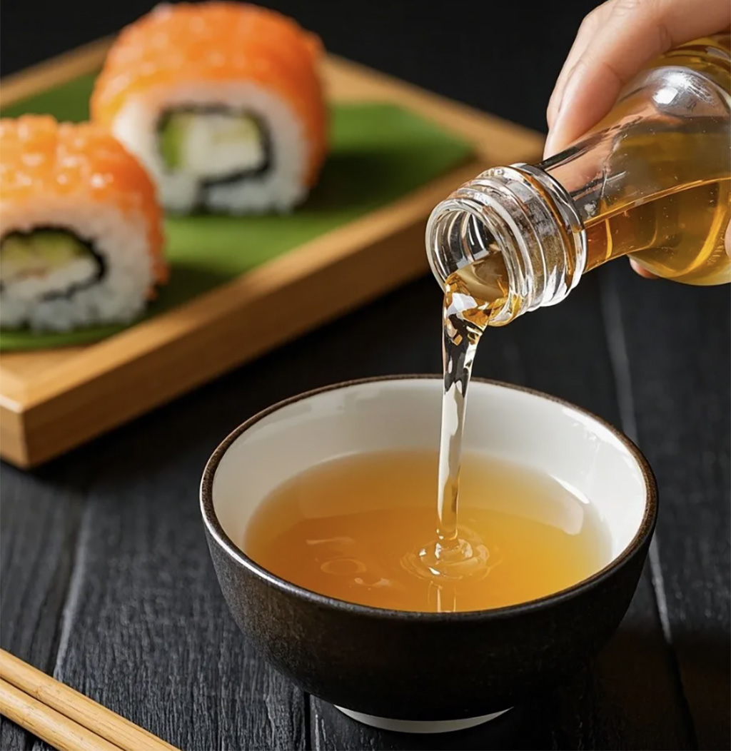 Vinagre de arroz japonés (komezu)