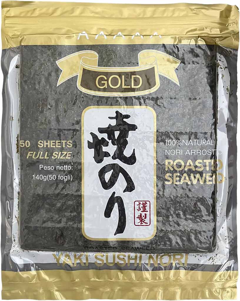 Cómo se califica el alga nori en Japón